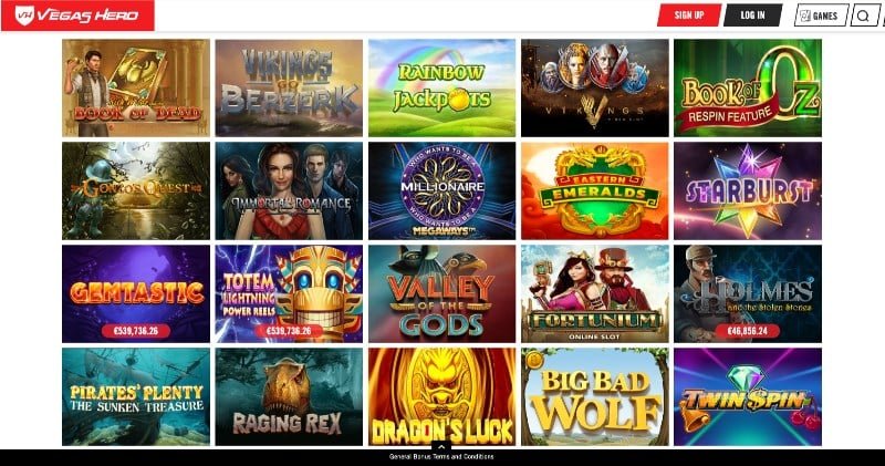 Best casino vegashero in United Kingdom